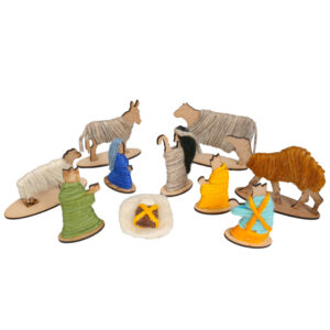 Felt Holy Family Nativity set